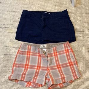 ❤️❤️Old navy shorts - size 8 both $15